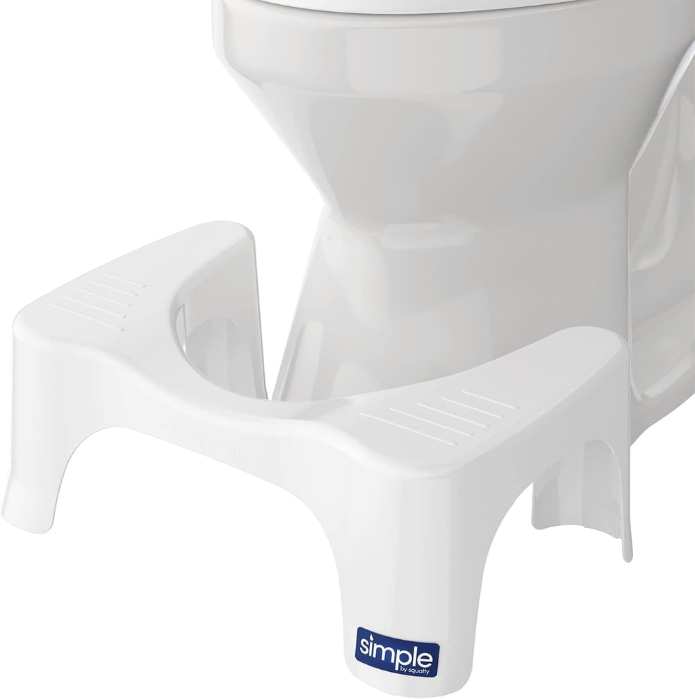 Squatty Potty Simple Curve frente mostrando diseño curvo y estabilidad