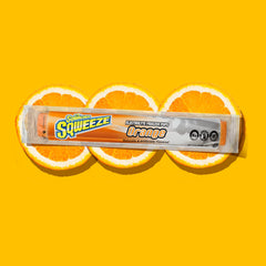 Sqwincher paleta en mano lista para consumir, refresca rápido