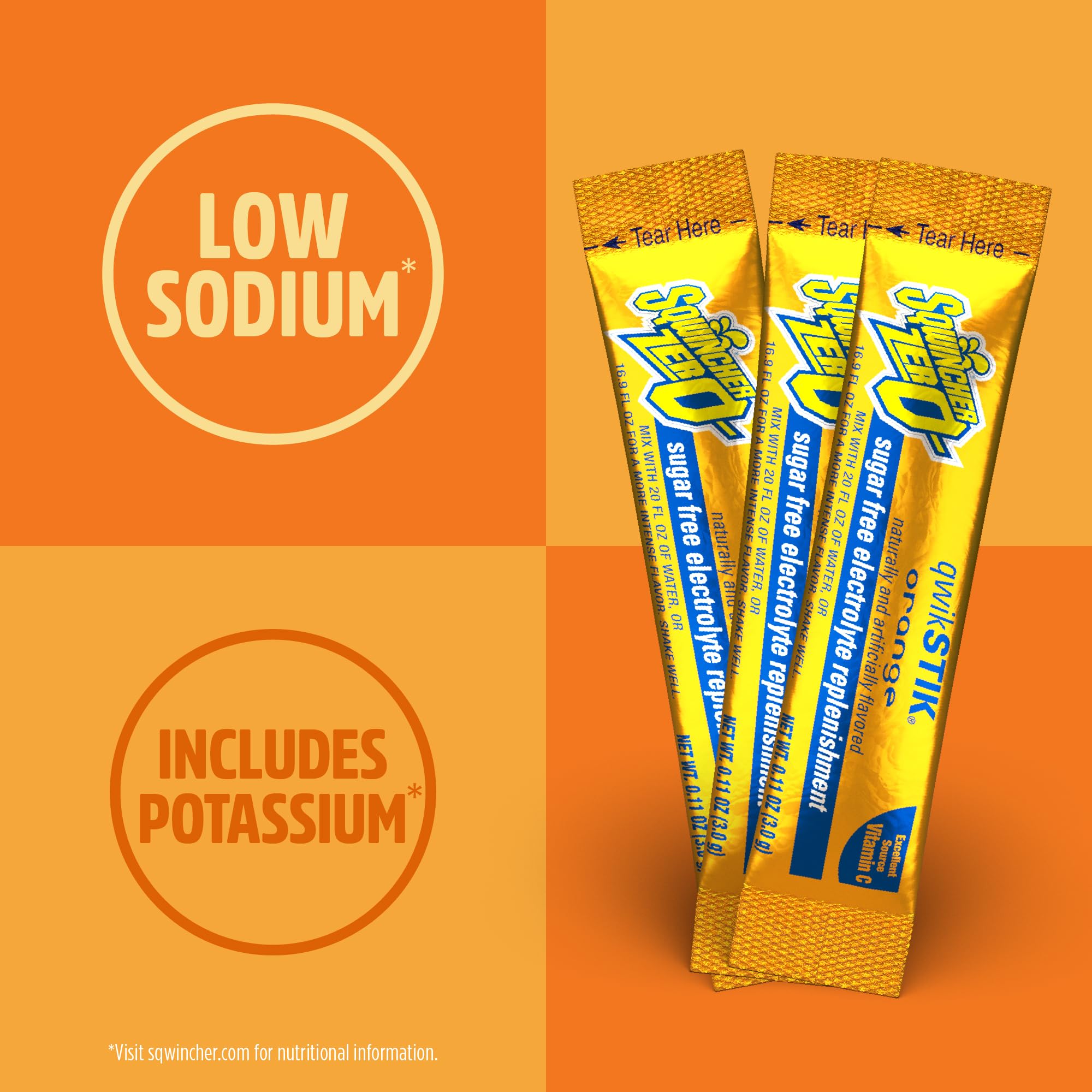 Sqwincher sobre vertido en botella de 16 oz durante uso, mezcla instantánea
