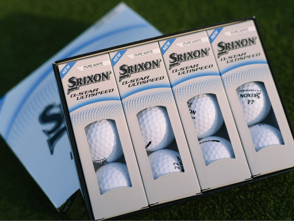 Srixon Q-Star Ultispeed green-side chip shot showing control and spin