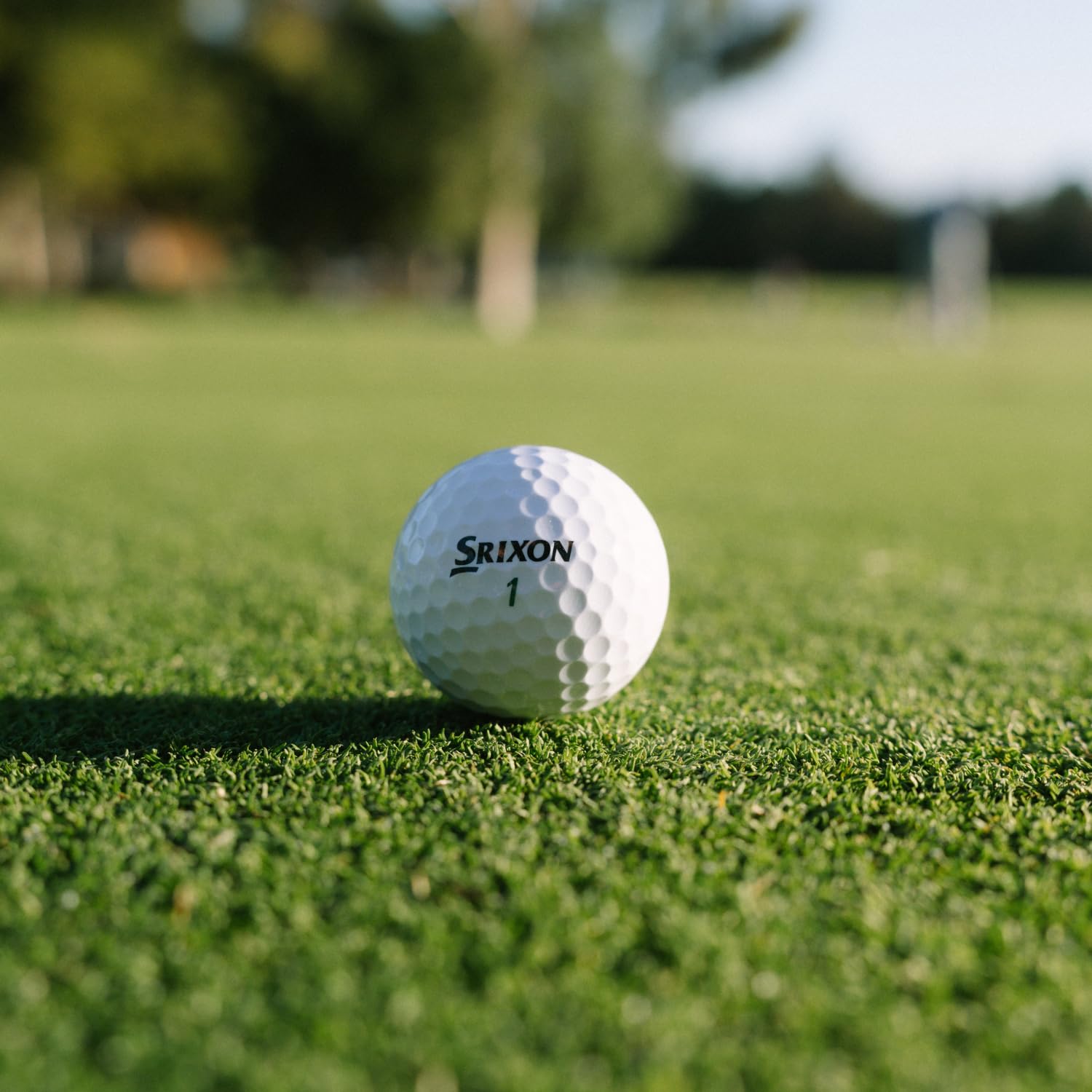 Srixon Soft Feel comparación de tamaño y escala en mano