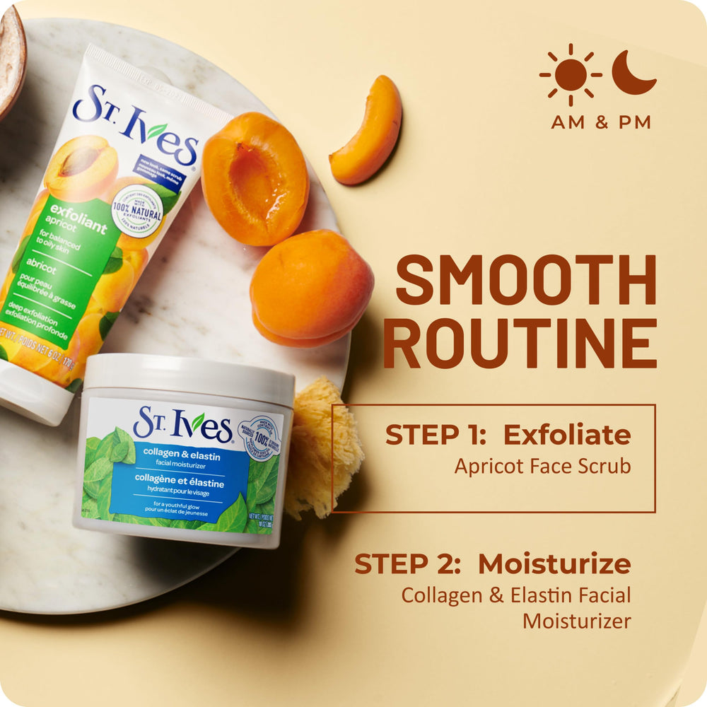 St. Ives pack de 4 unidades mostrando oferta y reposición conveniente