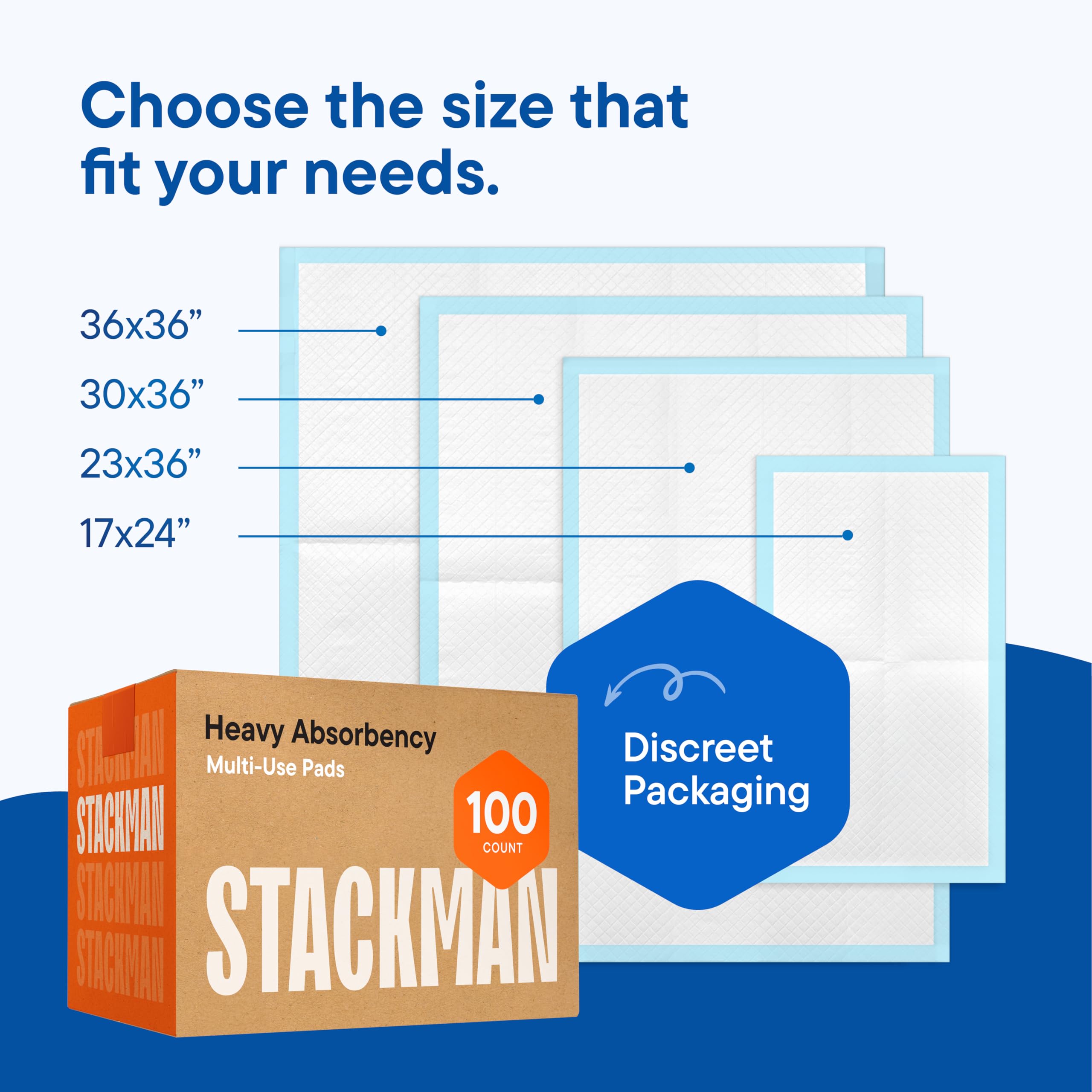 Stack Man pad colocado en una silla protegiendo tapizado y facilitando limpieza