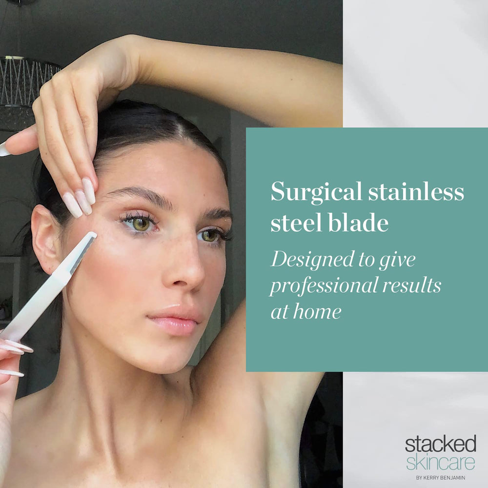 StackedSkincare empaque ecológico mostrado, menor desperdicio