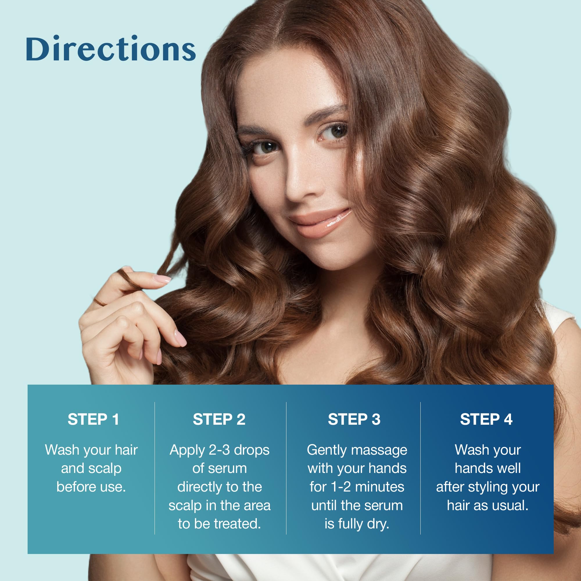 Etiqueta Stafenit con minoxidil y biotina destacando ingredientes clave