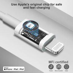 STAMISH primer plano del chip del cable Lightning que evita mensajes de error