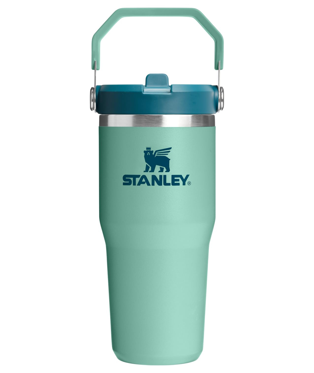 STANLEY IceFlow 2.0 frente mostrando el color spring green y etiqueta visible