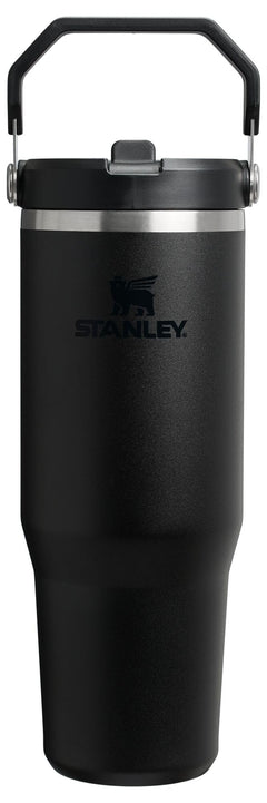 STANLEY vaso IceFlow 2.0 frontal mostrando su color negro y capacidad