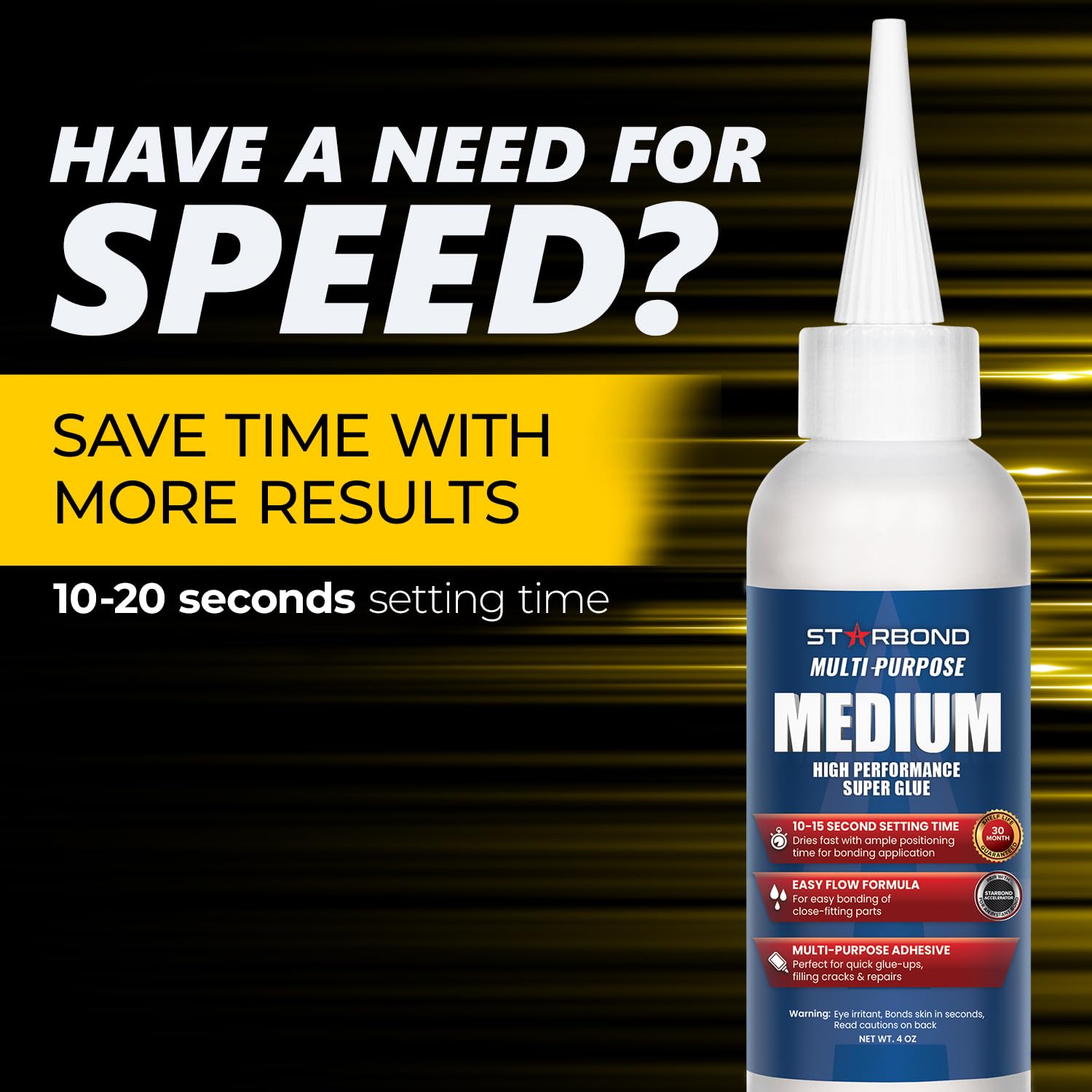 STARBOND microtip close-up highlighting fine applicator detail for accurate, mess-free application