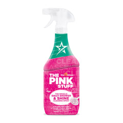 Stardrops The Pink Stuff frasco frontal mostrando etiqueta y volumen 30 oz, limpieza rápida