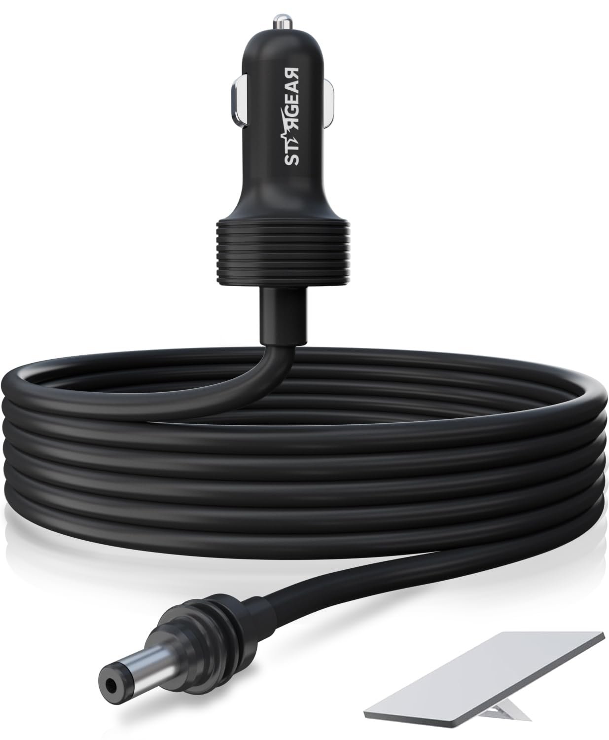 STARGEAR cable Starlink Mini frontal mostrando longitud y acabado, beneficio: conectividad móvil fiable