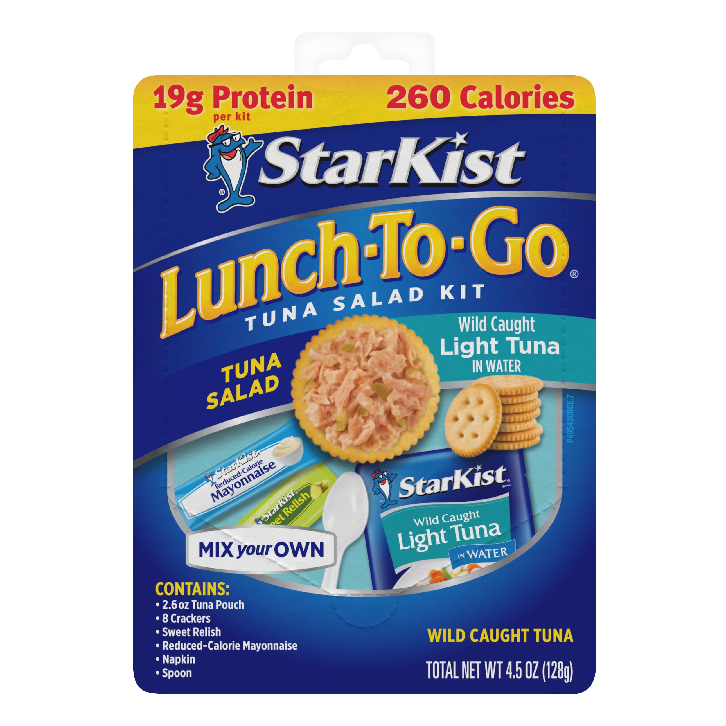 StarKist bolsa de atún chunk light con textura visible y frescura