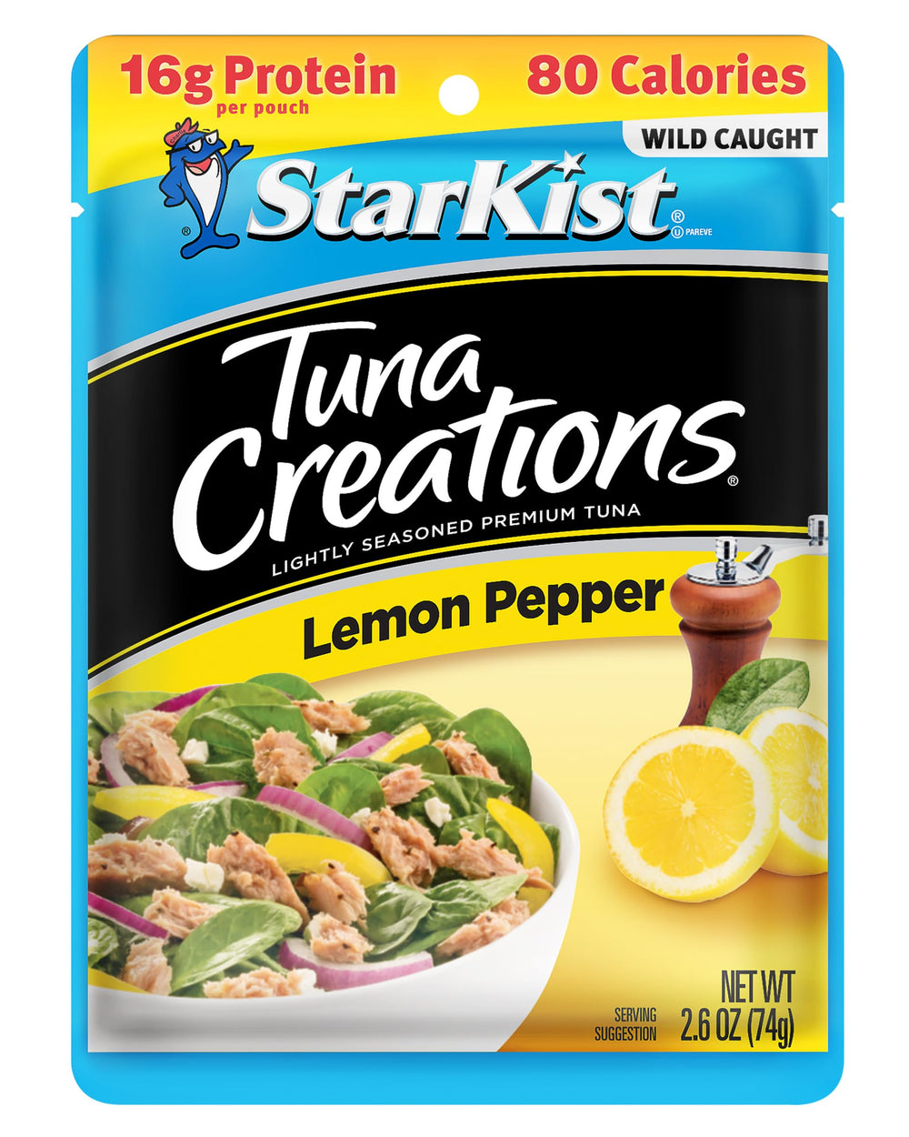 StarKist primer plano del atún mostrando textura jugosa y trozos firmes