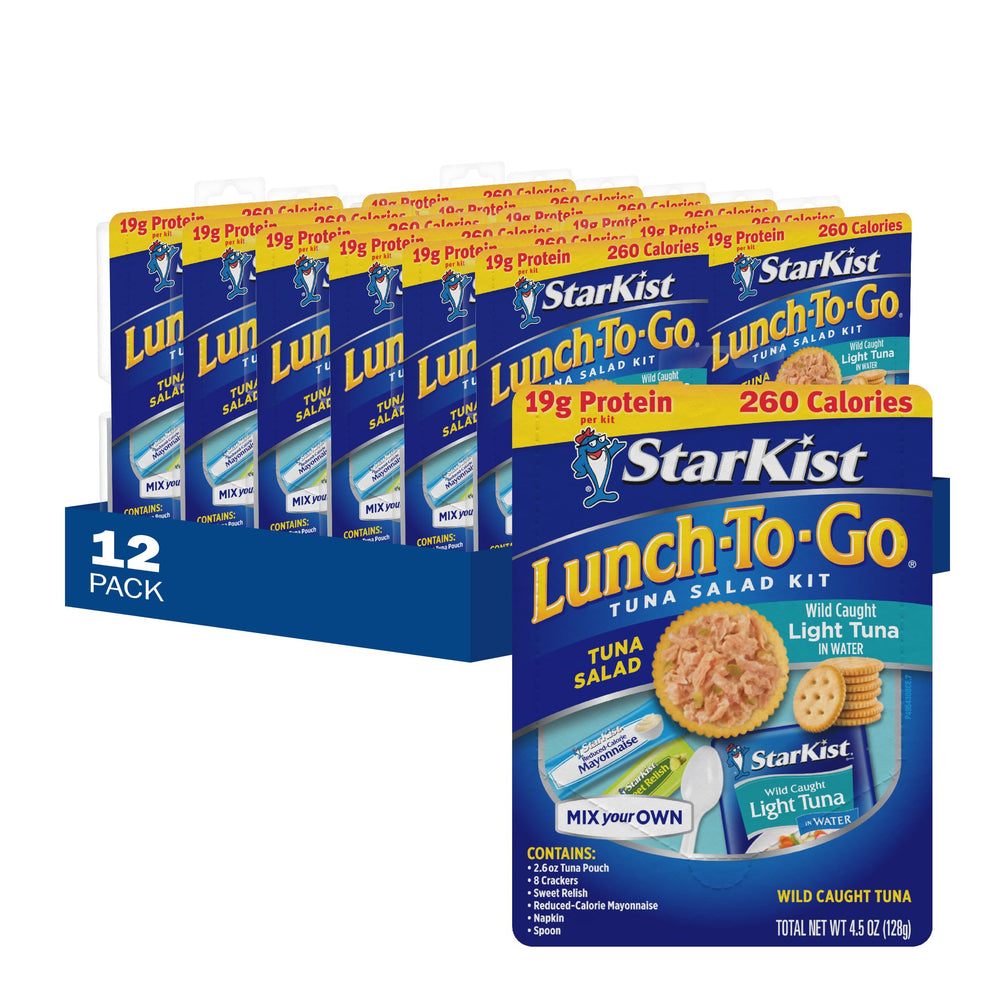 StarKist kit frontal mostrando embalaje y conveniencia