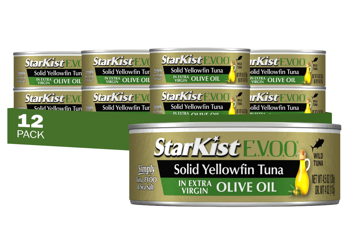 StarKist lata frontal mostrando marca y beneficio de conveniencia