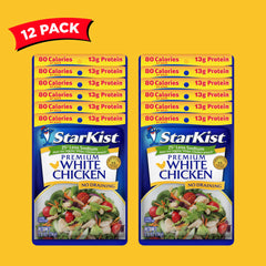 StarKist single pouch front close-up, compact easy-protein