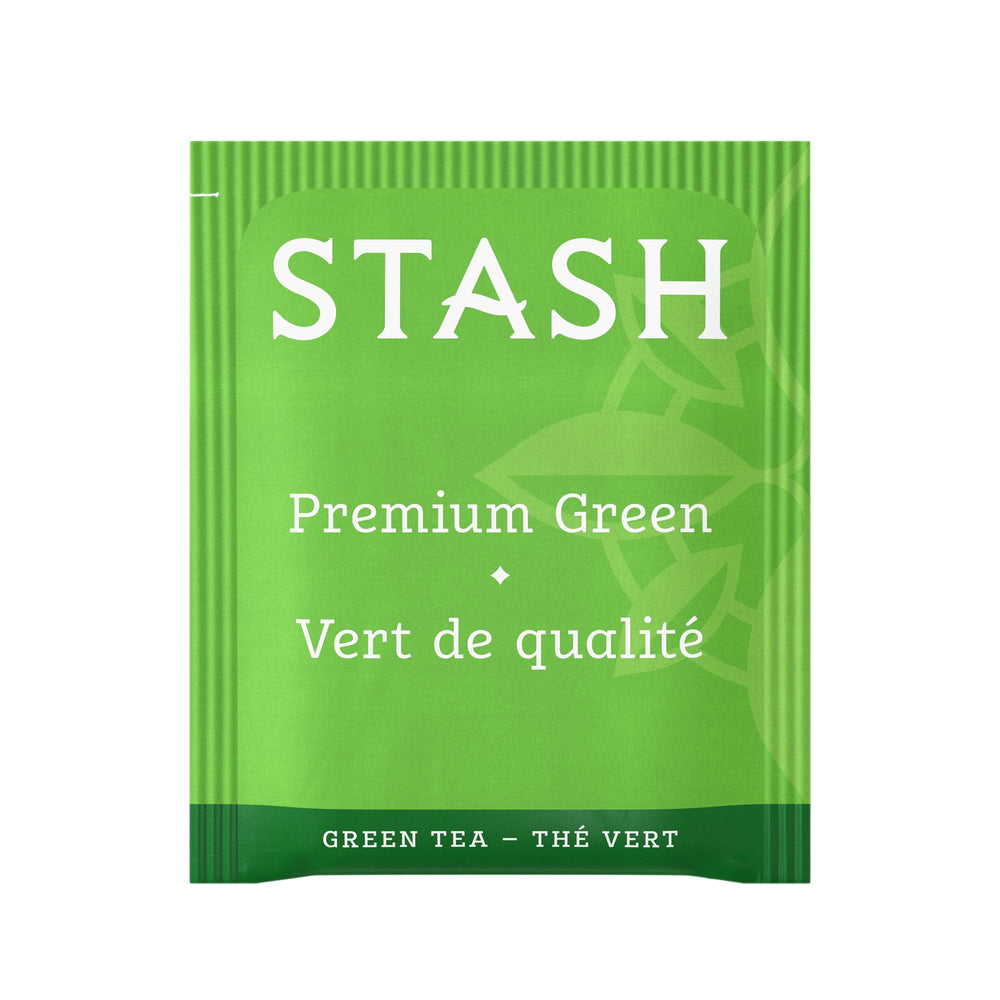 Detalle de hojas de té Stash en primer plano mostrando textura natural