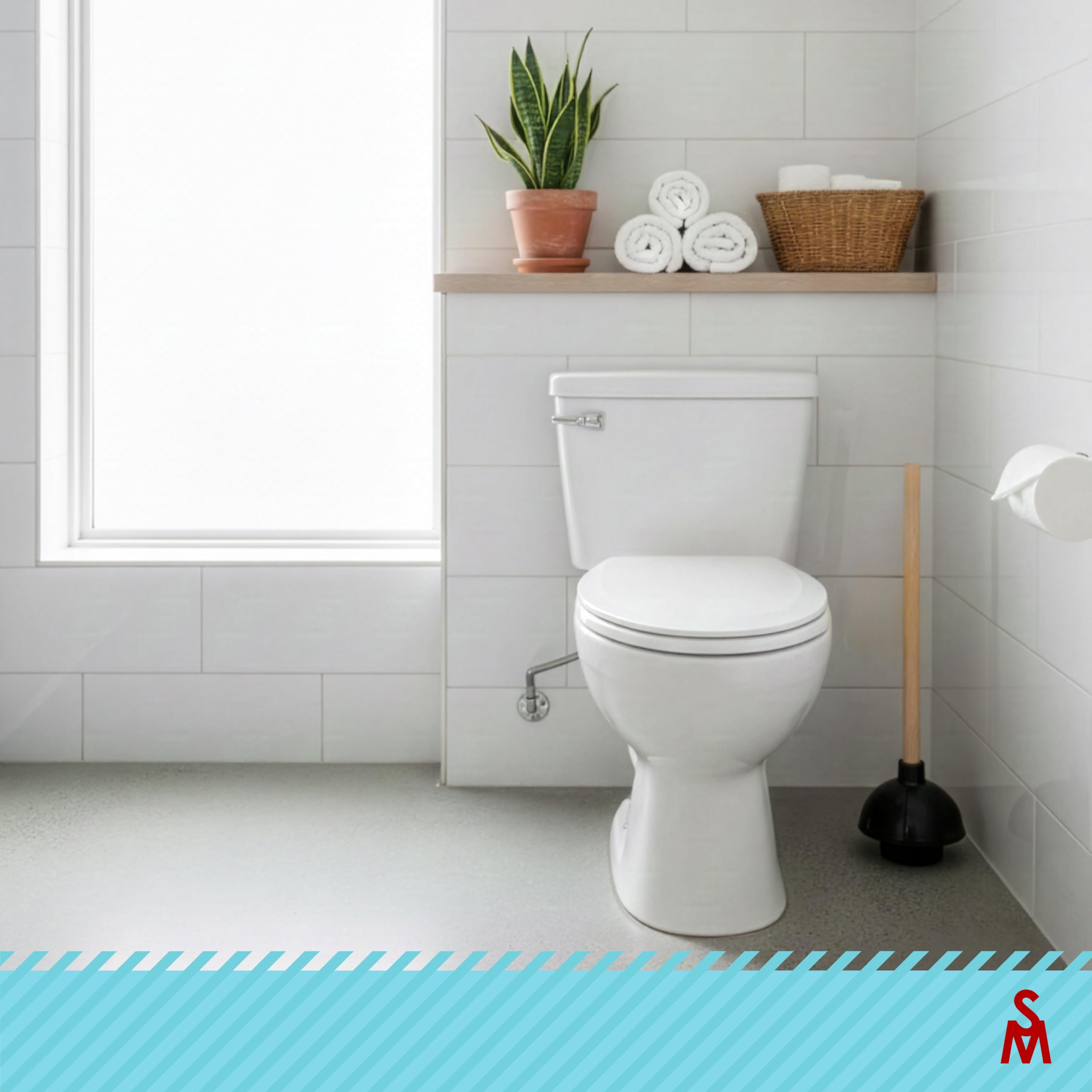 SteadMax producto junto a lavabo en ambiente doméstico funcional