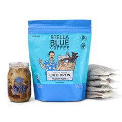 Stella Blue frente del empaque mostrando diseño y beneficios claros