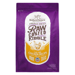 Stella & Chewy's front of bag showing product name and 5 lb size, clear benefit