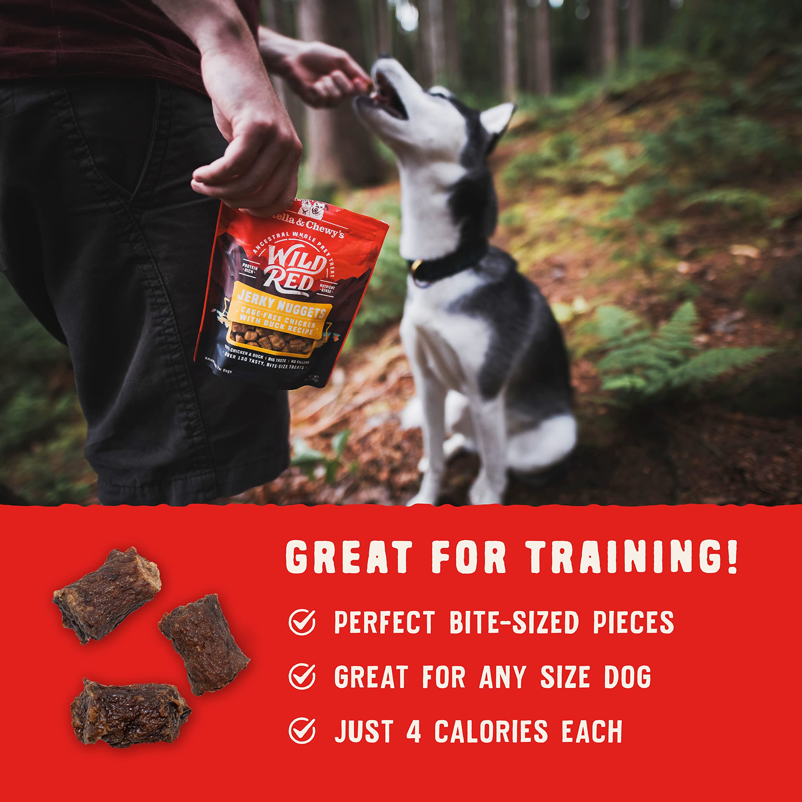 Stella & Chewy's etiqueta con información nutricional y lista de ingredientes
