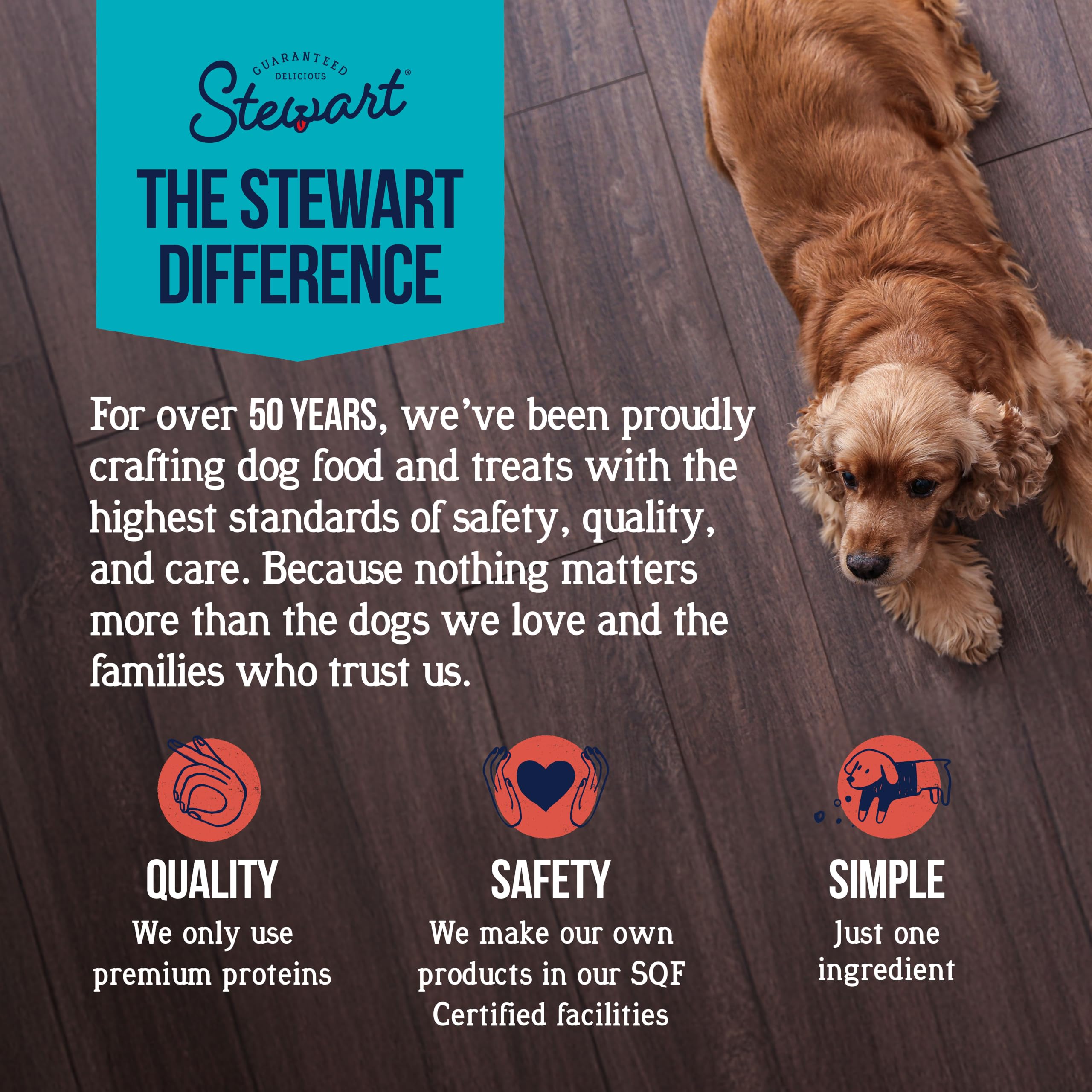 Stewart polvo de hígado espolvoreado sobre comida, mejora palatabilidad del alimento