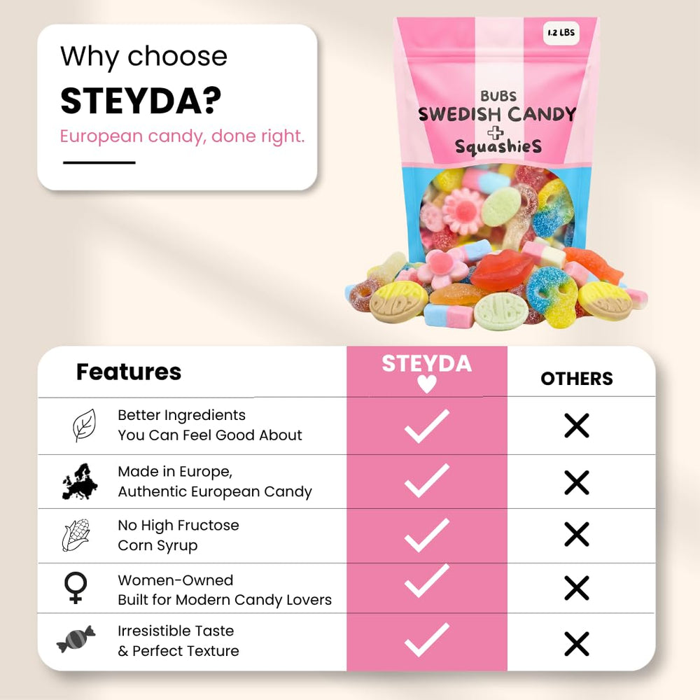 STEYDA marshmallow flower en detalle, esponjosidad visible y atractiva