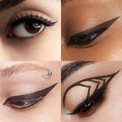 stila aplicación en ojo realizando wing para aspecto duradero
