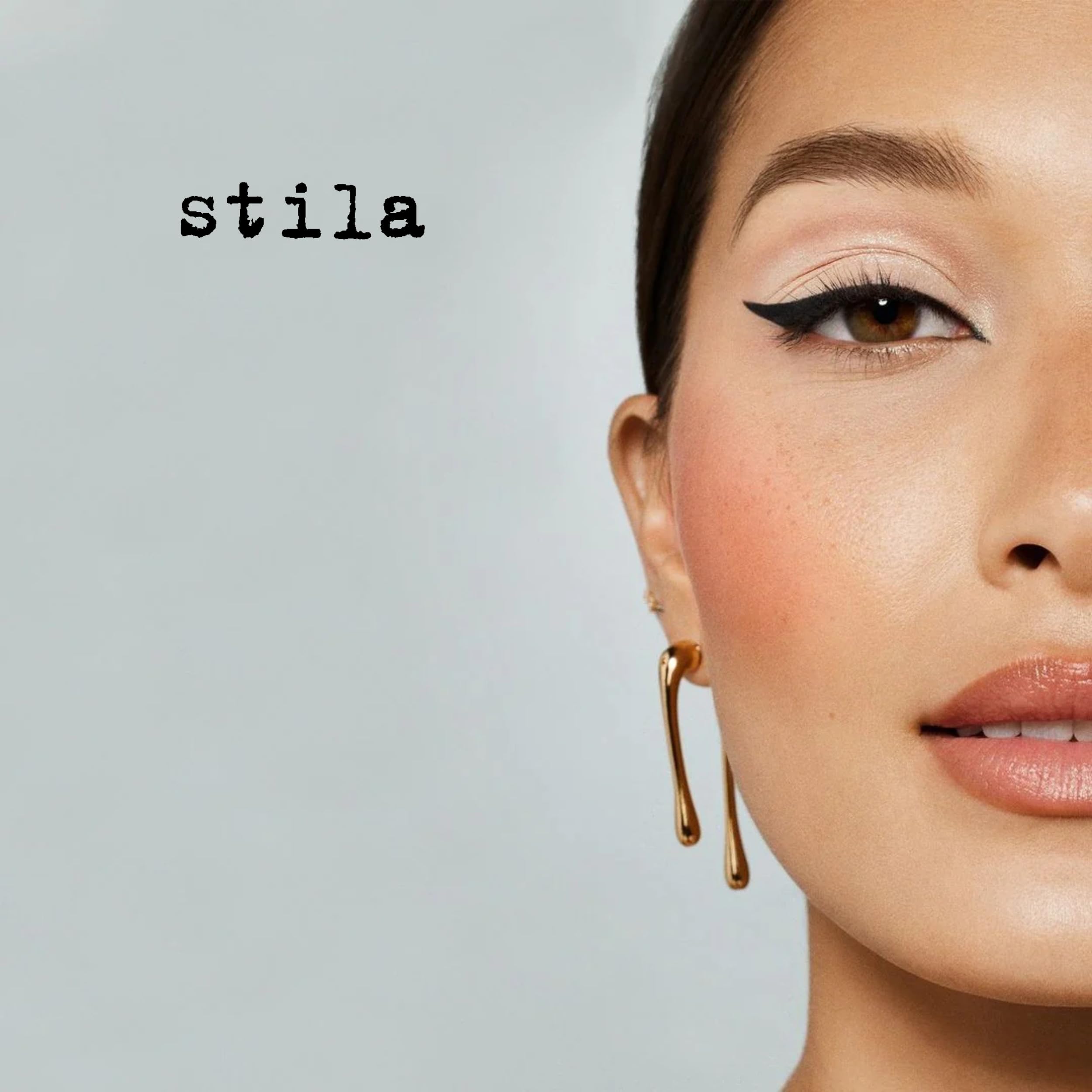 stila evening lifestyle look with bold eyeliner for all-night confidence