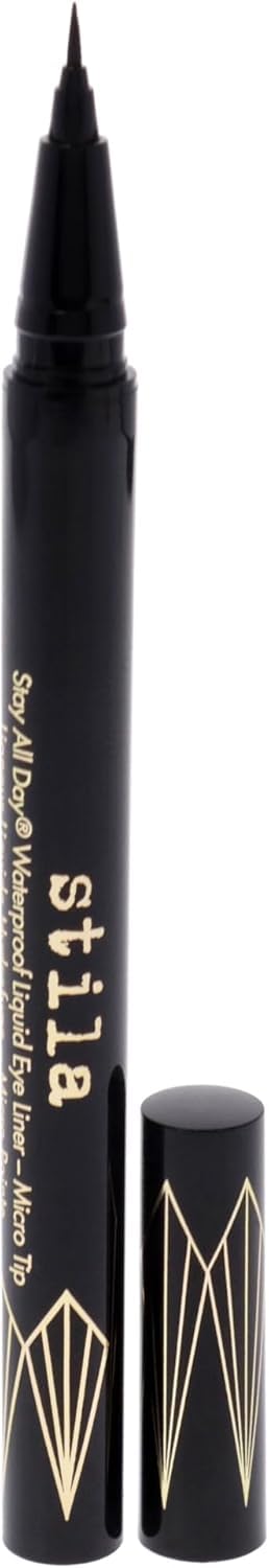 stila front packaging showing intense black liner and product benefit long wear