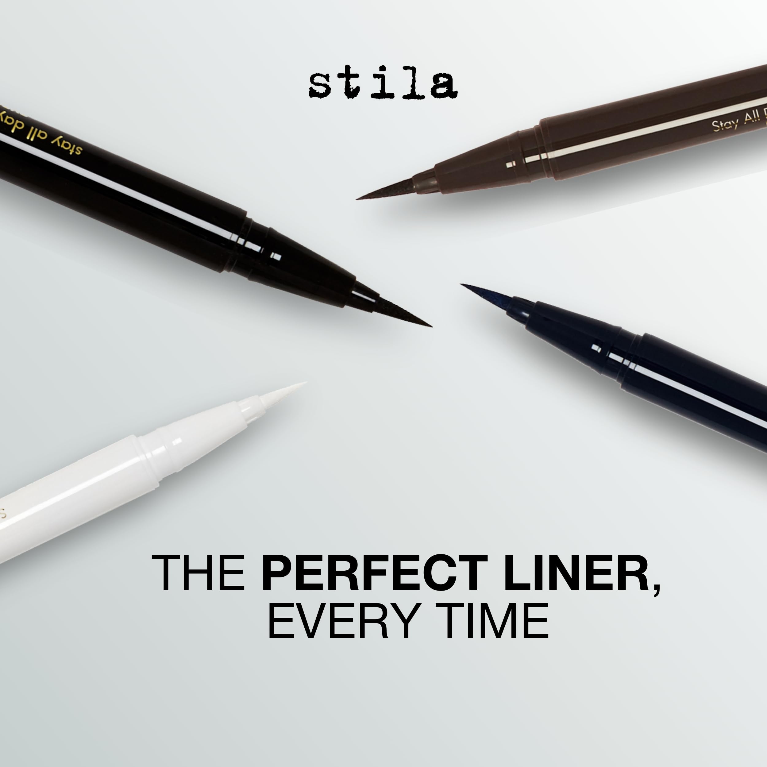 stila liner held in hand for size scale and easy, ergonomic control