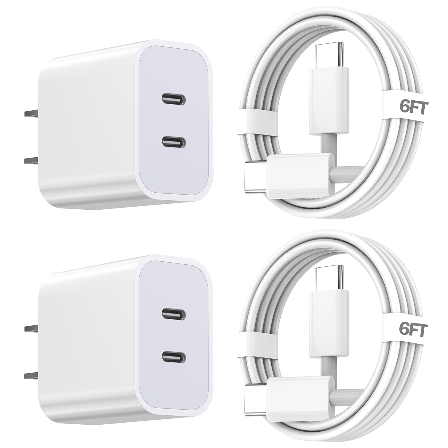 StinkLight frontal con doble puerto USB‑C mostrando carga rápida