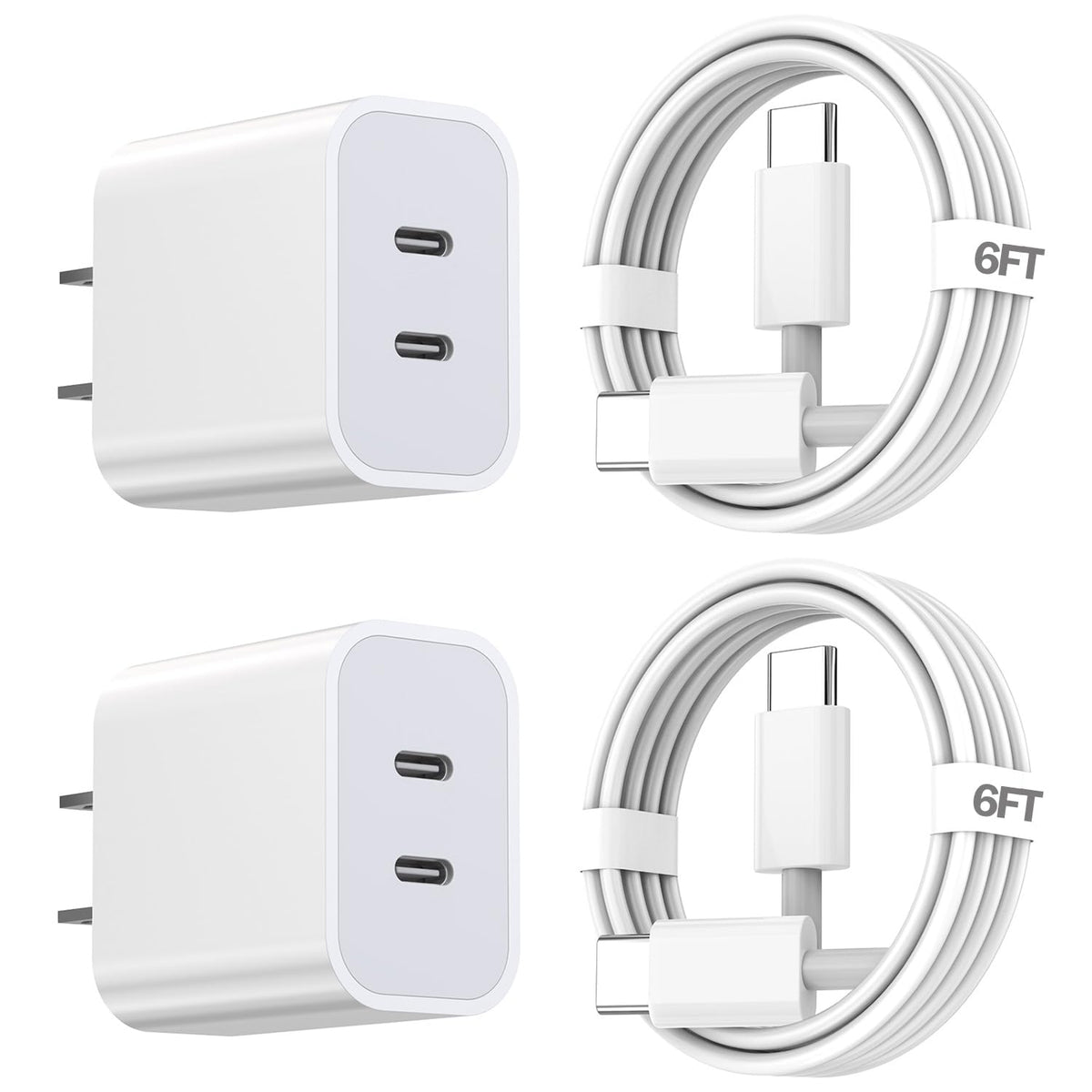 StinkLight frontal con doble puerto USB‑C mostrando carga rápida
