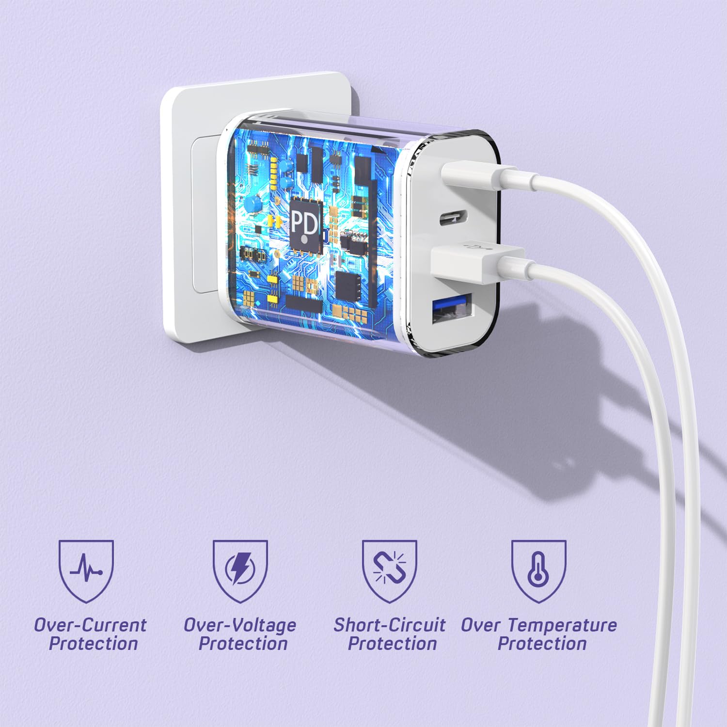 StinkLight etiqueta de especificaciones y seguridad, información clara y confiable