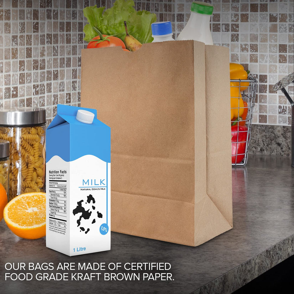 Stock Your Home bolsa en cocina con alimentos, opción práctica y segura