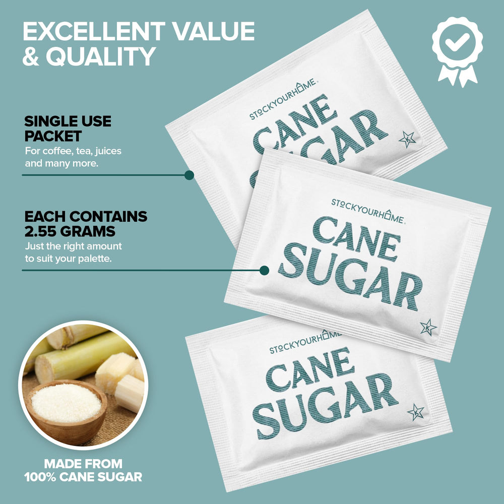 Stock Your Home sobre en mano demostrando porción fácil de usar