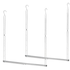 Storage Maniac pack de dos barras frontales mostrando doble capacidad