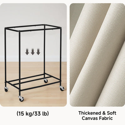 StorageWorks placed in a laundry room offering streamlined storage and mobility