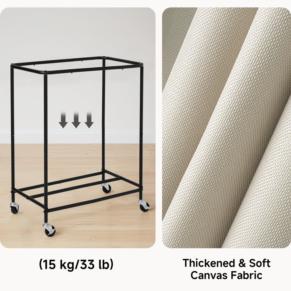 StorageWorks placed in a laundry room offering streamlined storage and mobility
