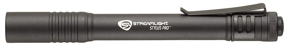 Streamlight Stylus Pro en mano demostrando tamaño portátil y control