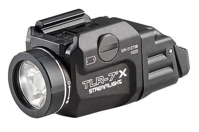 Streamlight TLR-7 X front profile showing compact design and secure mounting benefit