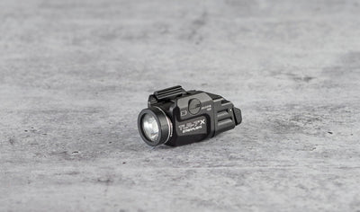 Streamlight TLR-7 X BOROFLOAT glass lens close-up highlighting impact resistance