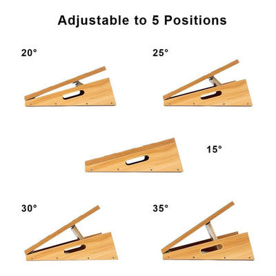 StrongTek detail showing angle adjustment settings for progressive stretching benefit