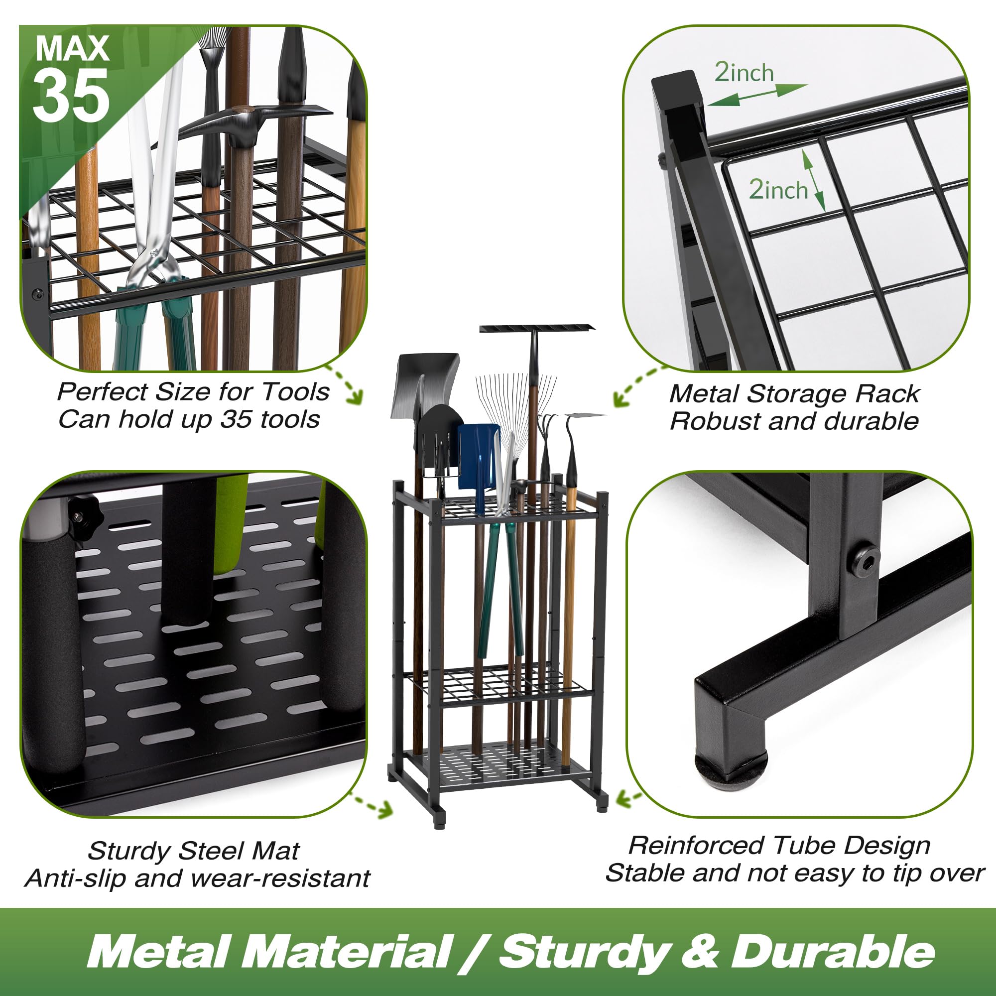 Tornillos y llave incluidos para montaje rápido del organizador Sttoraboks
