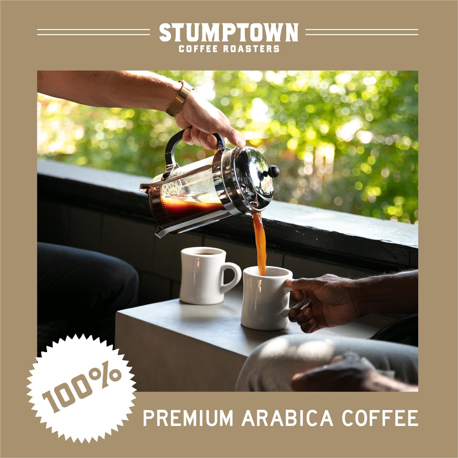 Stumptown Hair Bender espresso con crema que evidencia balance y cuerpo
