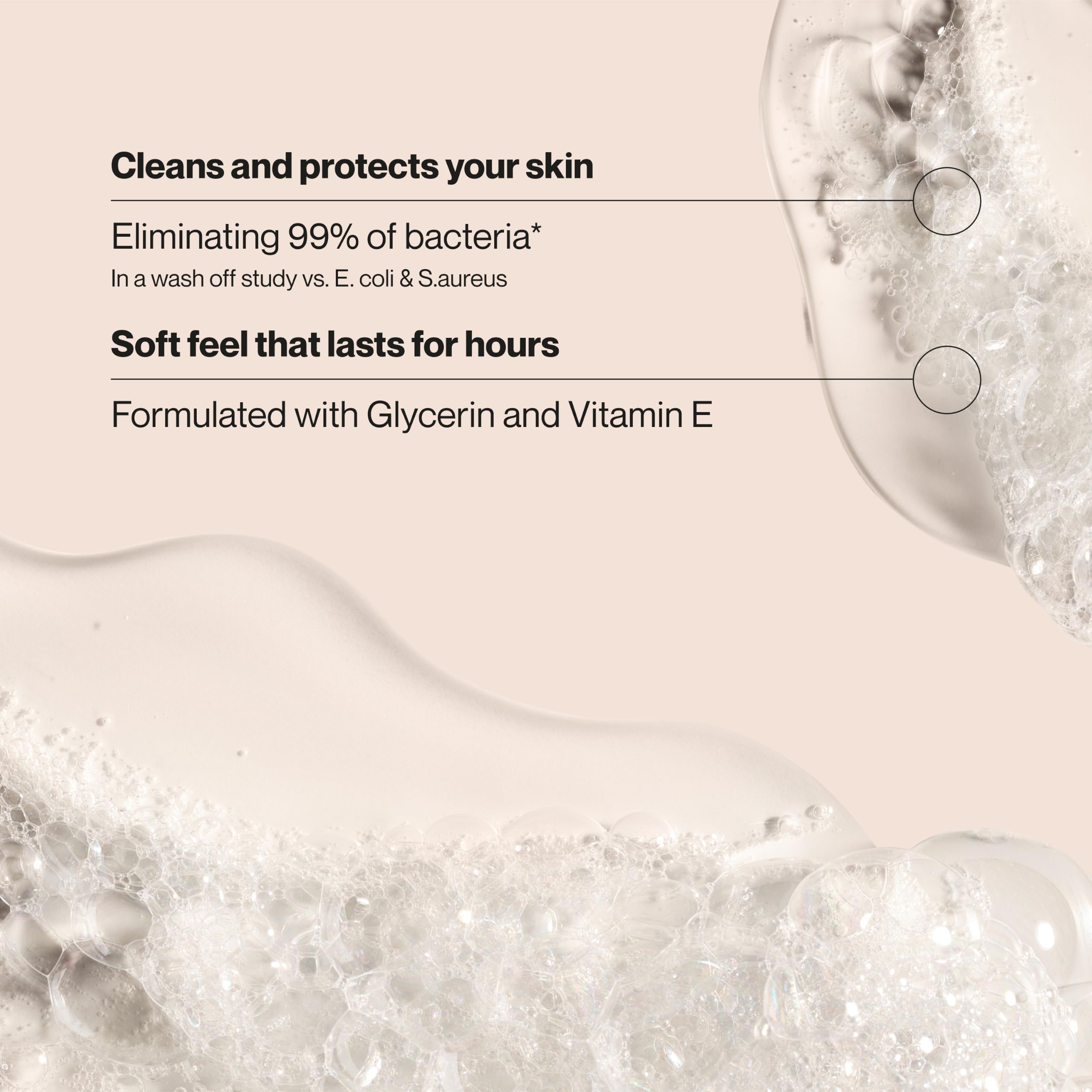 Suave espuma cremosa del gel que limpia sin resecar