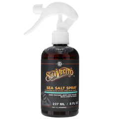 Suavecito Sea Salt Spray frente mostrando envase 8 oz y diseño atractivo