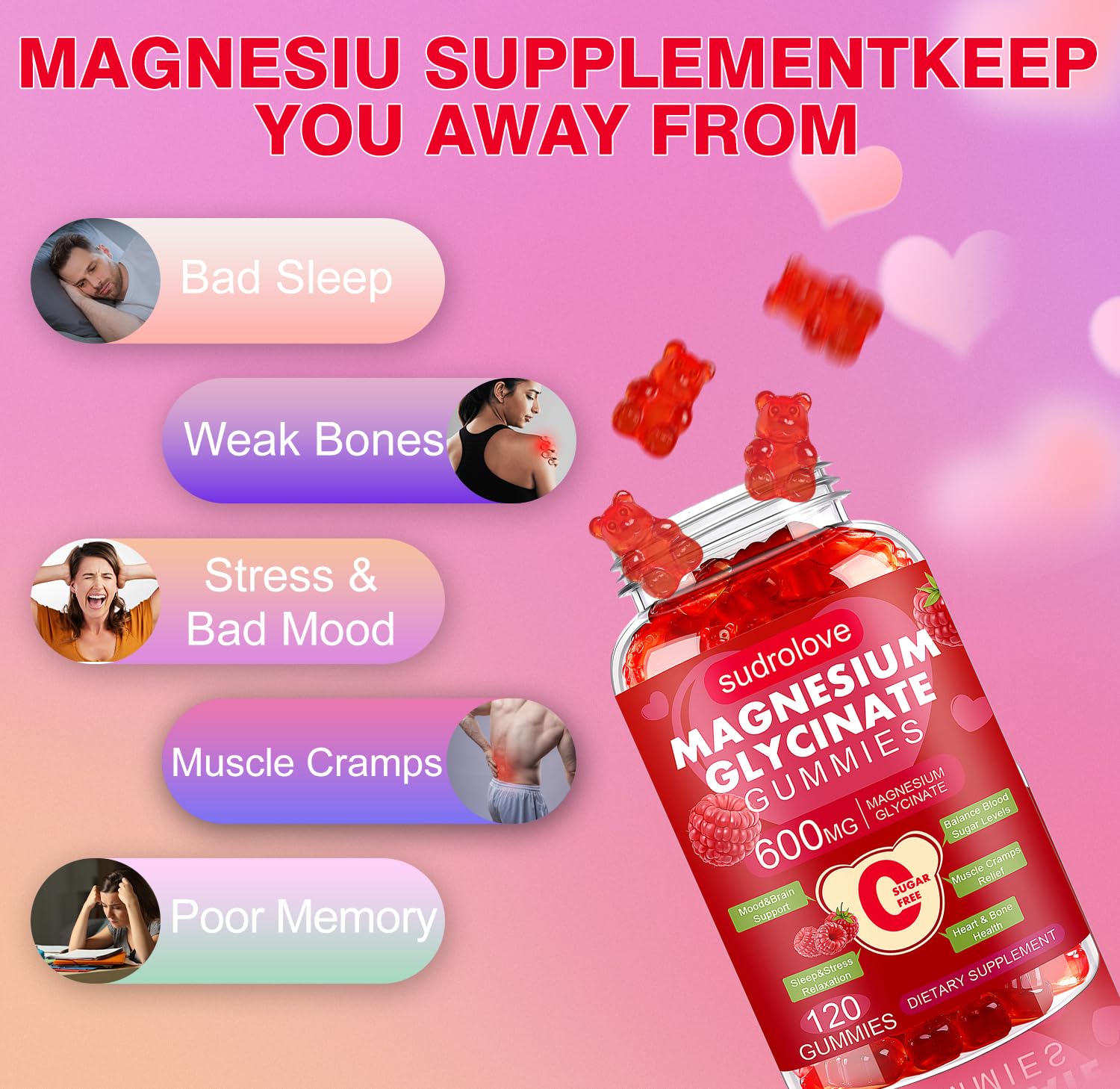 sudrolove gomita en mano para comparar tamaño y control de dosis