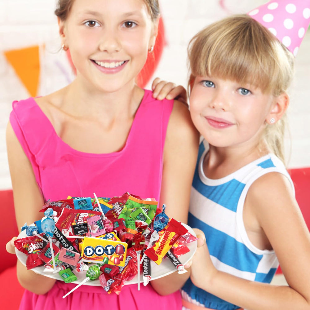 SUGADELIC dulces servidos en mesa de fiesta facilitan reparto