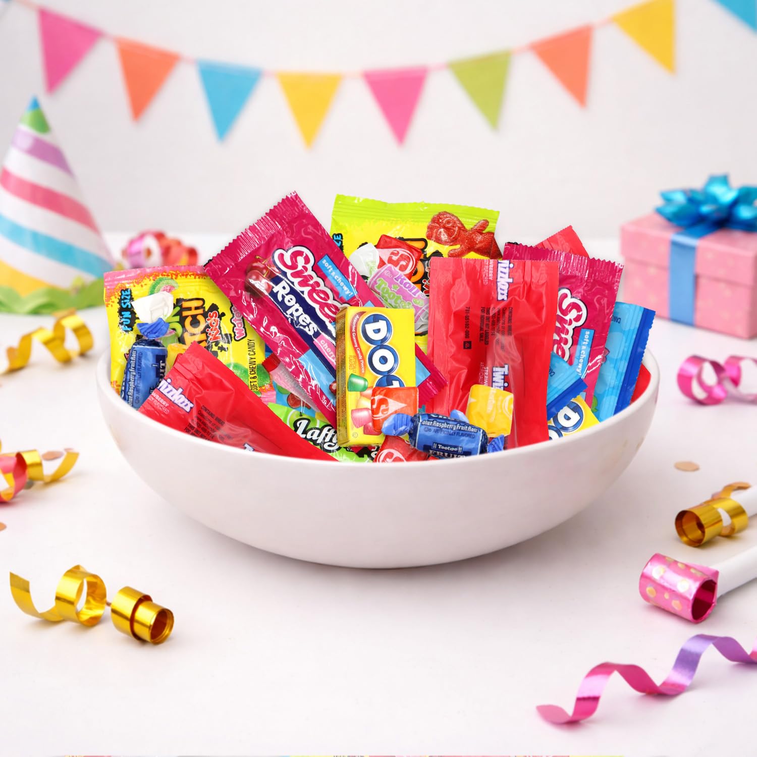 Sugaridge detalle de texturas de caramelos para apreciar variedad